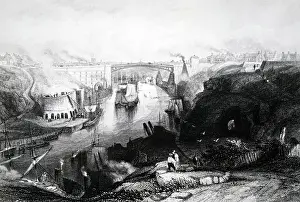 Lime: An engraving depicting a view of Sunderland and
