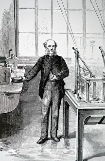 Weighing: Engraving depicting the weighing office at the