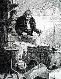 Trough: Engraving depicting William Cruickshank