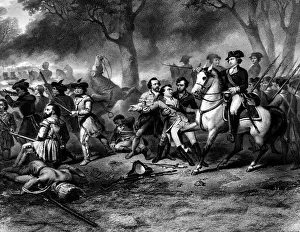 Monongahela: Engraving Of George Washington