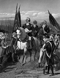 Disciplined: Engraving Of George Washington