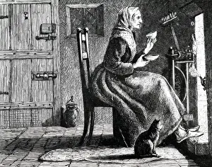 Titled: An engraving titled Crosspatch