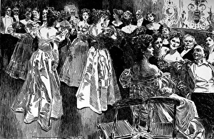 Formality: Engraving Of Turn Of The Century