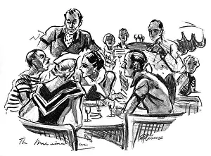 Aperitifs: Enjoying aperitifs at the Miramar bar, Cannes