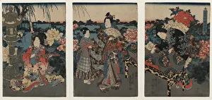 Ukiyo: Enjoying a garden of peonies