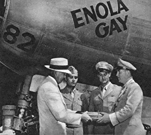 Tibbets: Enola Gay presented to the Smithsonian