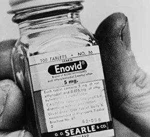 Contributing: Enovid birth control pills became widely ?