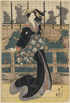 Hairpins: Entertainer standing on a veranda