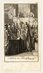 Enthronement: The enthronement of Selim III, 1789