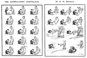 Earnest: The Enthusiastic Bootblack by H M Bateman