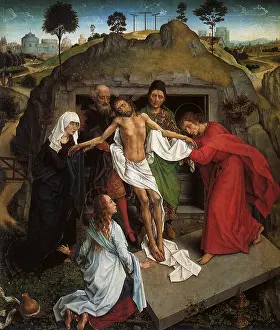 1450: The Entombment, by Rogier van der Weyden