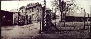 Morbid: Entrance to Auschwitz concentration camp