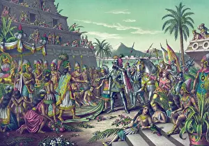 Montezuma: Entrance of Cortez into Mexico