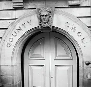 Forbidding: Entrance to a County Gaol