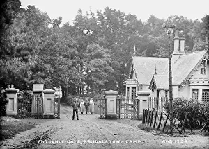 Randalstown: Entrance Gate, Randalstown Camp
