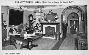 Jermyn: The entrance hall of the Cavendish Hotel