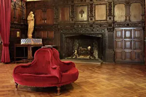 Kylemore: Entrance Hall, Kylemore Castle, County Galway, Ireland