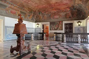 Fora: Entrance Hall, Monastery of Sao Vicente de Fora