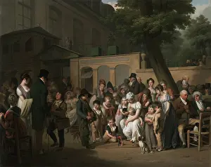 Boilly: Entrance to the Jardin Turc
