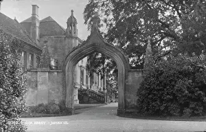 Archway: Entrance to Lacock Abbey