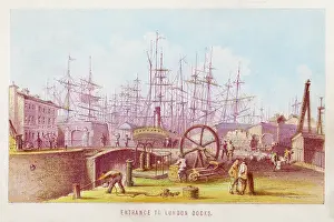 Harbours: Entrance to London Docks
