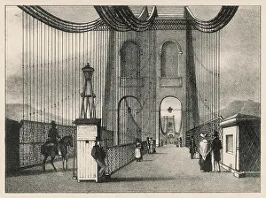 Telford: ENTRANCE TO MENAI BRIDGE
