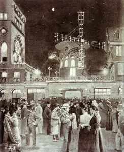 Moulin: Entrance to the Moulin Rouge