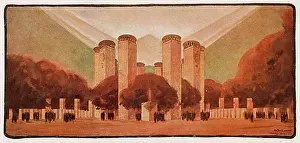 Modernes: Entrance Paris Exhibition 1925
