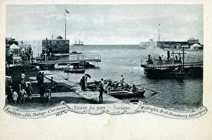 Curacao: The Entrance to the Port, Curacao