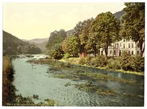 Blankenburg: Entrance to Schwarza Valley, Blankenburg, Thuringia, Germany