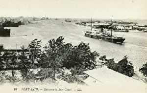 Terry Parker: Entrance to the Suez Canal, Port Said, Egypt
