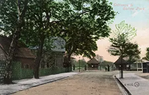 Bicycles: Entrance to Sutton Park, Sutton Coldfield, Birmingham