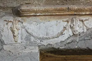 Sages: Entrance to the Terme dei Sette Sapienti (Baths