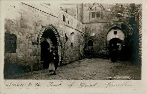 Beagles: Entrance to Tomb of David, Jerusalem