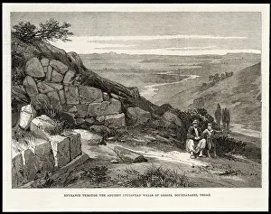 Cyclopean: ENTRANCE AT TROY (RUINS)
