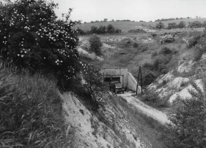 Lager: The entrance to the underground Richardwerke