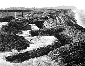 Entrenchments: Entrenchments, similar to the type used at the front