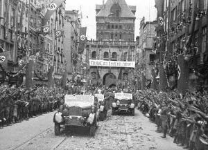 Realm: Entry of Adolf Hitler into Danzig, 1939