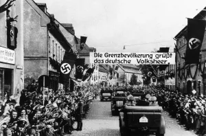 Selb: The entry of Adolf Hitler in Sudetenland, 1938