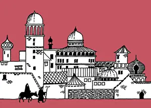 Lansdowne: The Entry to Bethlehem (two-colour design)
