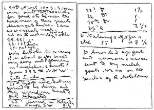 Chiefly: The Last Entry in Dr. David Livingstone's Notebook, 1873