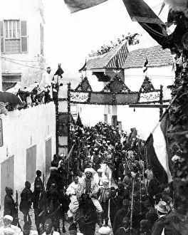 Tangier: The entry of Emperor William II in Tangier, 1905