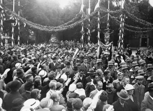 Refoundation: Entry of the Infantry Regiment Doberitz in Neustrelitz