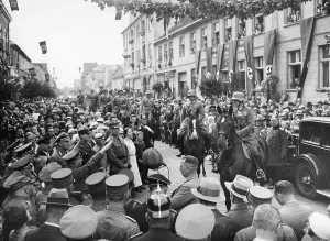 Doeberitz: Entry of the Infantry Regiment Doeberitz in Neustrelitz