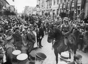 Doeberitz: Entry of the Infantry Regiment Doeberitz in Neustrelitz