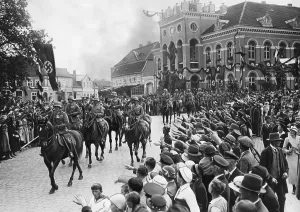 Doeberitz: Entry of the Infantry Regiment Doeberitz in Neustrelitz