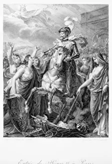 Dupont: Entry of King Henri IV into Paris