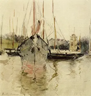 Ripples: Entry to the Midina in the Isle of Wight, by Berthe Morisot