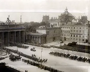 Electoral: Entry of Paul von Hindenburg in Berlin, 1925
