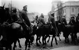 Enters: Entry of Russian cavalry in Lviv, 1914